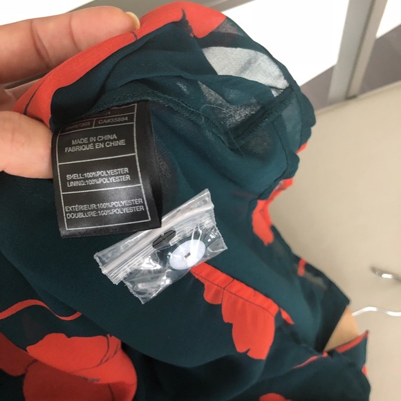 Cupcakes and cashmere josette tie wrist blouse xs - Picture 5 of 8